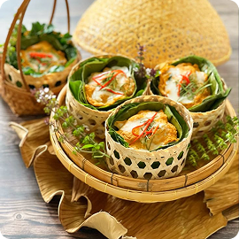 Steamed Fish Khmer Amok Trey