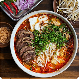 Kathiew Khmer Beef Noodle